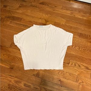 Michael Stars Los Angeles pink Batwing Shirt